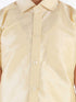Boys' Parmesan Silk Short Sleeves Ethnic Shirt